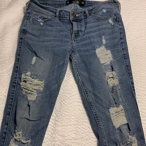 HOLLISTER, super skinny rock star jean, size 5,  waist 27, great condition